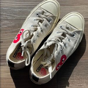 Comme Des GARÇONS Converse Play Sneakers